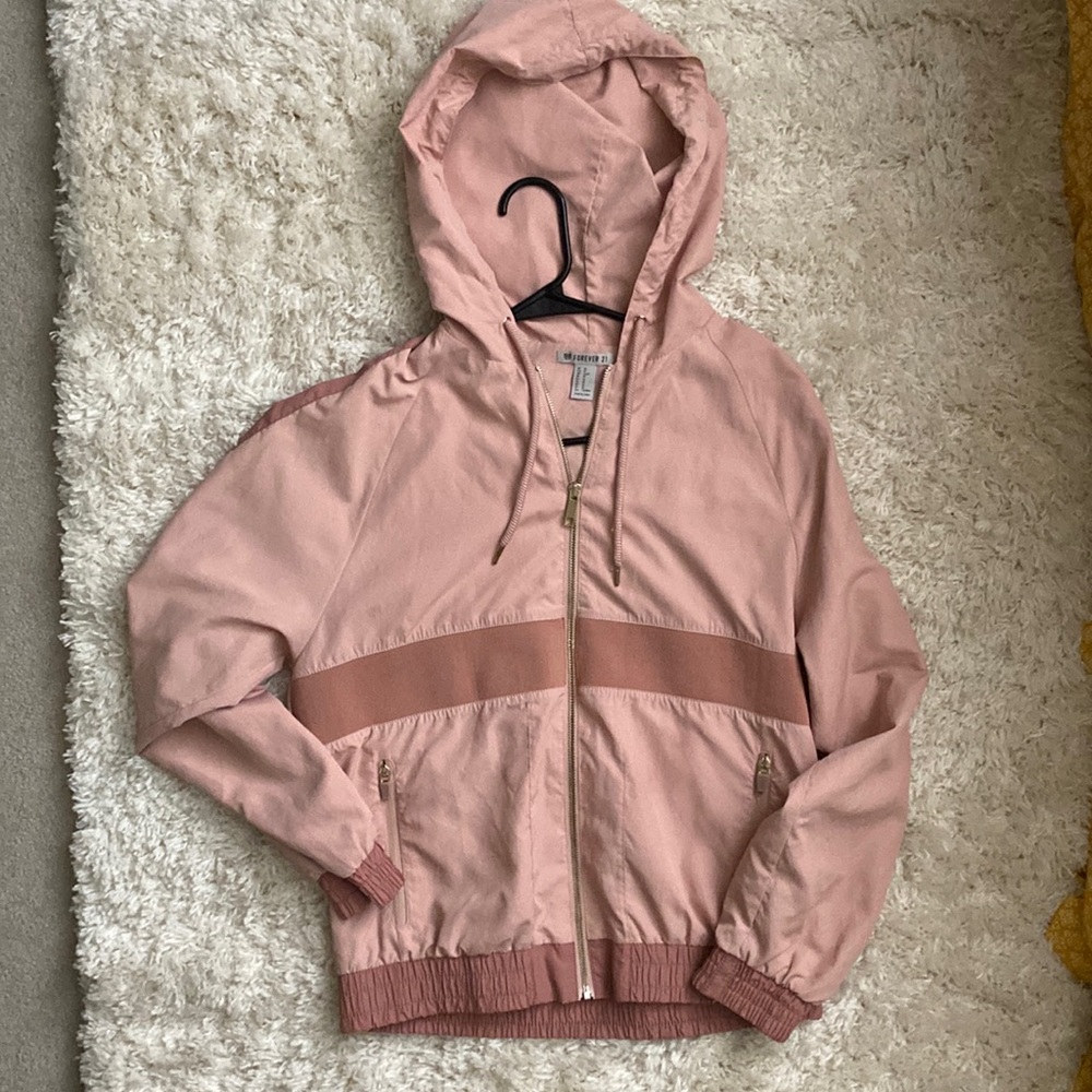 Pink Windbreaker/Raincoat